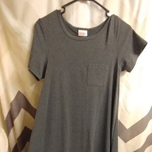Solid grey Lularoe carley